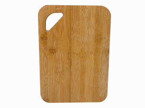 Rectangle bamboo cutting board with handle